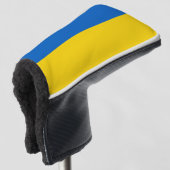 Couvre-club De Golf Drapeau ukrainien (Devant 3/4)