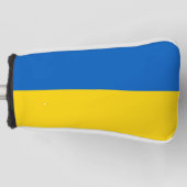 Couvre-club De Golf Drapeau ukrainien (Devant)