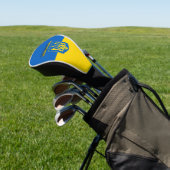 Couvre-club De Golf Drapeau ukrainien Armoiries (In Situ)
