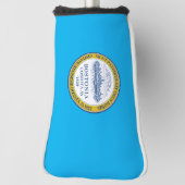 Couvre-club De Golf Drapeau urbain de Boston (Tourné à 90°)