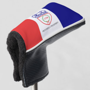 Couvre-club De Golf Drapeau urbain de Cleveland