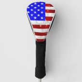 Couvre-club De Golf Drapeau USA (Devant)