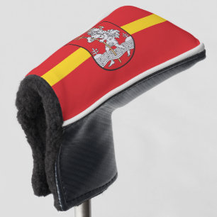 Couvre-club De Golf Drapeau Vilnius, Lituanie Golf Head Cover
