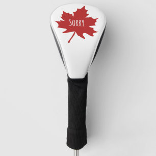 Couvre-club De Golf Drôle Canadien