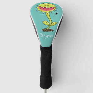 Couvre-club De Golf Drôle carnivore Vénus piège à mouches plante dessi