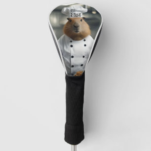 Couvre-club De Golf Drôle Chef Capybara