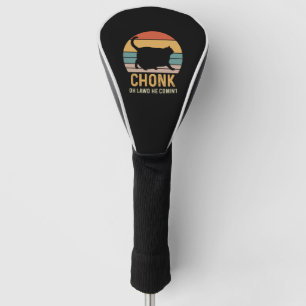 Couvre-club De Golf Drôle Chonk Chat Mème