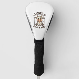 Couvre-club De Golf Drôle Je L'ai Léché Vache Chemise Vintage Ferme De