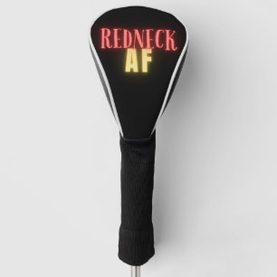 Couvre-club De Golf Drôle Redneck AF Neon