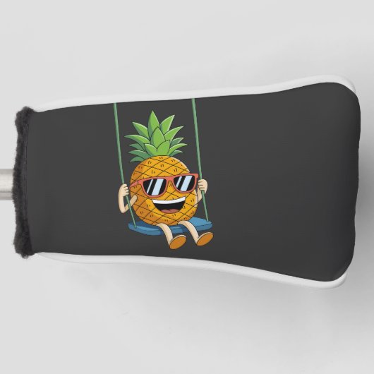Couvre-club De Golf drôle swinger ananas swinger Golf Head Cover (Devant)