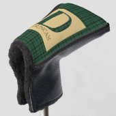 Couvre-club De Golf Duncan Tartan Monogramme D (Devant 3/4)
