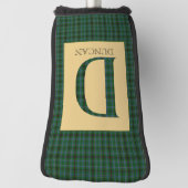 Couvre-club De Golf Duncan Tartan Monogramme D (Tourné à 90°)