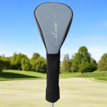 Couvre-club De Golf Dusty Blue minimaliste moderne Monogramme élégant<br><div class="desc">Découvrez notre Dusty Blue Minimalist Modern Monogram Elegant Collection : Elevez votre style avec une sophistication sobre et un charme intemporel. Notre collection présente des motifs minimalistes dans une teinte bleu roux apaisante, rehaussée d'élégants monogrammes adaptés à votre goût personnel. De la papeterie raffinée aux accessoires polyvalents, chaque pièce de...</div>