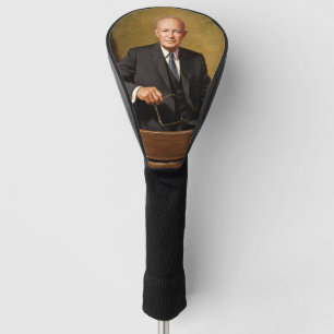 Couvre-club De Golf Dwight Eisenhower Président Portrait de la Maison