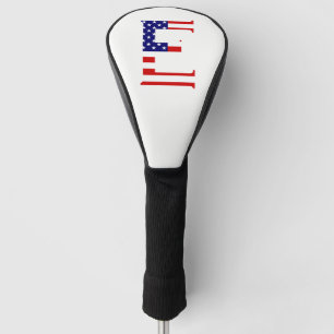 Couvre-club De Golf E Monogramme superposé sur le dcccn du pavillon de