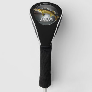 Couvre-club De Golf Eau de la lune et brochet de walleye