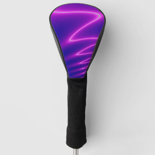 Couvre-club De Golf Éclair Rose Néon