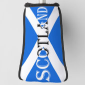 Couvre-club De Golf Écosse inversée sur le drapeau écossais (Tourné à 90°)