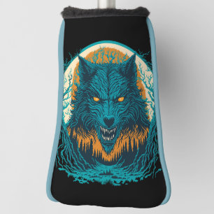 Couvre-club De Golf Effrayant loup-garou