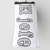 Couvre-club De Golf El jefe est le patron (Tourné à 90°)