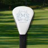 Couvre-club De Golf Elegant Monogram
