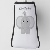 Couvre-club De Golf Elephant Design (Tourné à 90°)