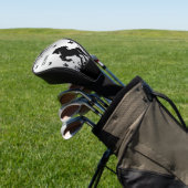 Couvre-club De Golf Élevage de l'étalon noir / Cheval sur l'argent ave (In Situ)