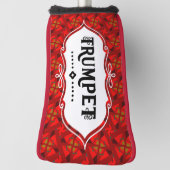 Couvre-club De Golf Emblème de trompette (Tourné à 90°)