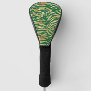 Couvre-club De Golf Emerald and Gold Safari Series Design 2