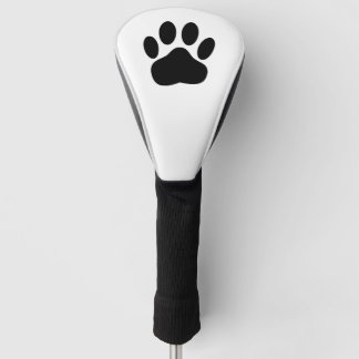 Couvre-club De Golf Empreinte de chien