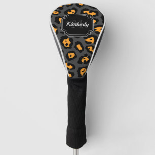 Couvre-club De Golf Empreinte de léopard mignon