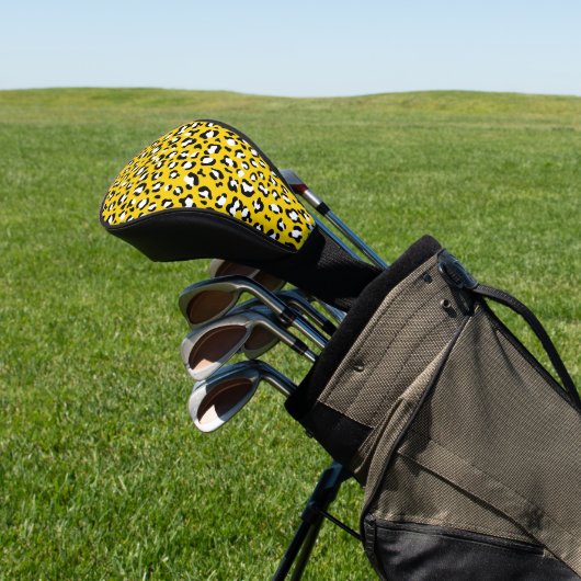 Couvre-club De Golf Empreinte de léopard, Spots de léopard, Leopard Ja (In Situ)