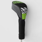 Couvre-club De Golf Empreinte de léopard, Zebra Print, Poster de anima (Incliné)