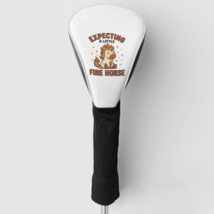 Couvre-club De Golf En attente d'un petit cheval de feu Vintage Baby S