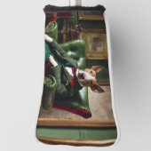 Couvre-club De Golf English Bull Terrier Golf Head Cover (Tourné à 90°)