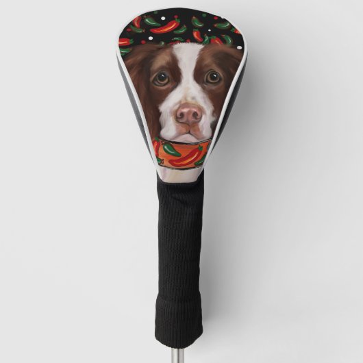 Couvre-club De Golf English Springer Spaniel (Devant)