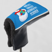 Couvre-club De Golf Enseignant en géographie cool (Devant 3/4)