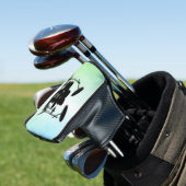 Couvre-club De Golf Ensemble de tambour monogramme vert (In Situ)