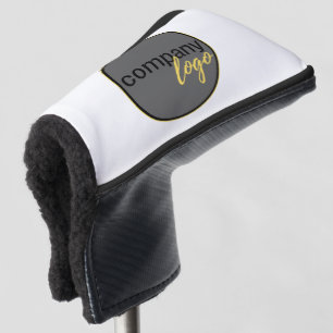 COUVRE-CLUB DE GOLF ENTREPRISE PROFESSIONNELLE LOGO CIRCULAIRE BLANC