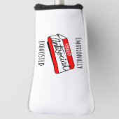 Couvre-club De Golf Épuisé sur le plan émotionnel (Tourné à 90°)