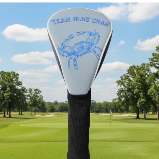 Couvre-club De Golf équipe crabe bleu