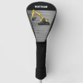 Couvre-club De Golf Équipement lourd Excavateur d'affaires Constructio (Devant)