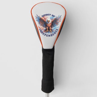Couvre-club De Golf Esprit du 4 juillet Aigle de l'Indépendance