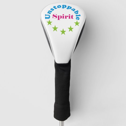 Couvre-club De Golf esprit indomptable (Devant)