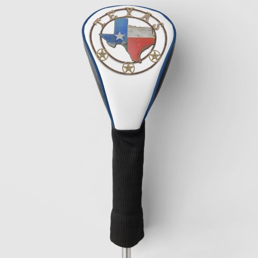 Couvre-club De Golf État du Texas Fer forgé (Devant)
