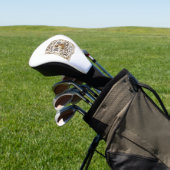 Couvre-club De Golf Étiquette de code-barres Jésus Rédimé Jésus Code-b (In Situ)
