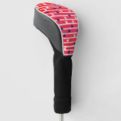 Couvre-club De Golf Étoiles de drapeau (Incliné)
