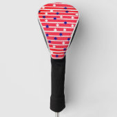 Couvre-club De Golf Étoiles de drapeau (Devant)