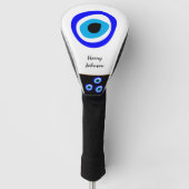 Couvre-club De Golf Evil Eye Talisman & arabe Amulet /turc, grec (Devant)