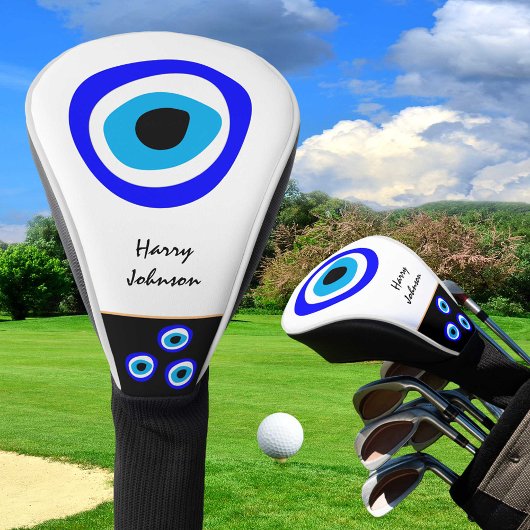 Couvre-club De Golf Evil Eye Talisman & arabe Amulet /turc, grec
